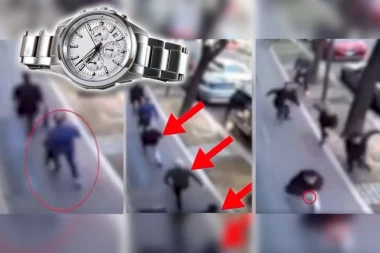 OTAC I SIN IZ CRNE GORE NAPADNUTI U ITALIJI: Snimila ih kamera, ukrali im sat vredan više desetina hiljada evra!