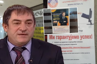 HAPŠEN ZBOG FALŠ DIPLOME, A SAD OBRAZUJE DECU! Mutna prošlost gazde EVROPSKE POSLOVNE ŠKOLE