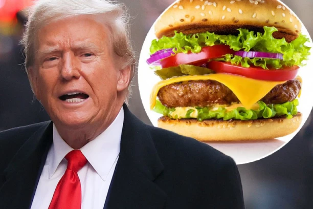 TRAMP NARUČIO 18 DUPLIH ČIZBURGERA ZA PONETI I TO NIJE SVE! Nećete verovati koliko je novca bivši predsednik Tramp potrošio na obrok!