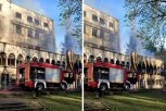 DRAMA U VRNJAČKOJ BANJI! Gori hotel, vatrogasci na terenu! (VIDEO)
