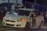 TEŠKA SAOBRAĆAJKA U MLADENOVCU: Vozilo potpuno uništeno! (FOTO, VIDEO)