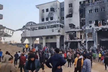 "OVDE NEMA ŽIVOTA!" Izrael ostavio pustoš za sobom, objavljen snimak bolnice u Gazi nakon dvonedeljne opsade (VIDEO)