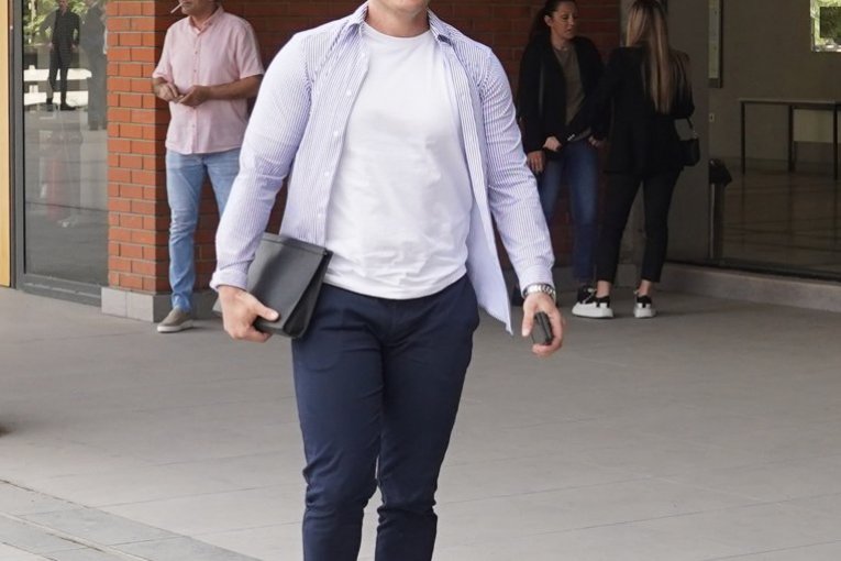 David Dragojević ispred Višeg suda