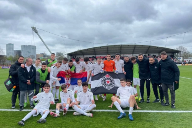 MA, BRAVO BRE! MLADIĆI PARTIZANA SRUŠILI I ANDERLEHT: Zakazano finale sa Ajaksom!