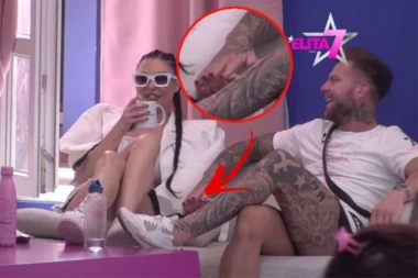 MAJA I PANTERA UHVAĆENI NA DELU: Kamera usnimila kako se VATAJU, ovo menja TOK RIJALITIJA!