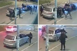 JEZIV SNIMAK! "BANDE HARAJU BEOGRADOM": Dve grupe se potukle međusobno nasred ulice, SEVALE PESNICE! (VIDEO)