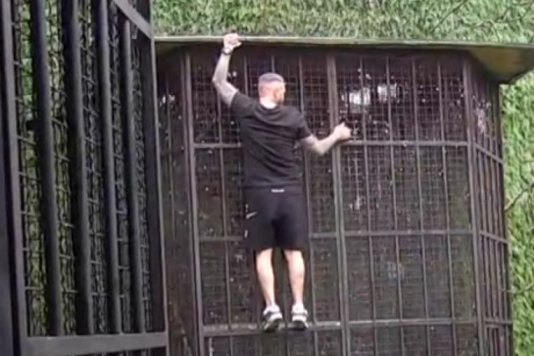 Nenad Aleksić Ša pokušava da pobegne iz Elite