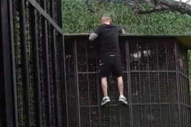ŠA BEŽI IZ ELITE! Isplivao snimak koji JEŽI DO KOSKE: Ako padne, može da POGINE! (FOTO)