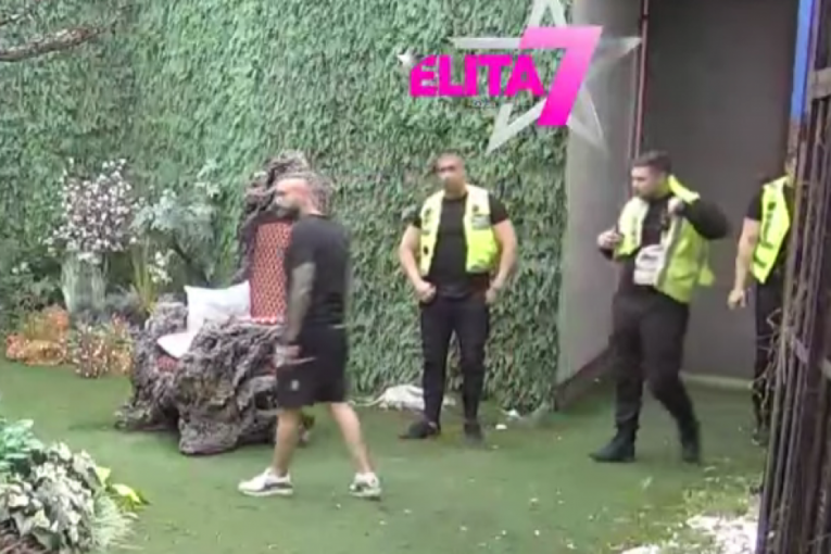 Nenad Aleksić Ša pokušava da pobegne iz Elite