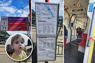 SAZNAJEMO IZ AUSTRIJSKE POLICIJE: Prečešljavaju se kamere iz tramvaja broj 71 i 1! U jedan od njih je ušla devojčica za koju se sumnja da je Danka Ilic!