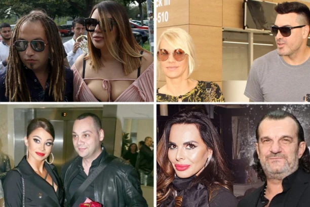 OVI BURNI RAZVODI SU UZDRMALI DRŽAVU: Varanje, nasilje, tajno venčanje pa javna rastava - pravili ŠOU (FOTO)