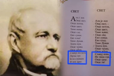 KOJI SU PRAVI STIHOVI JOVE ZMAJA? Svi smo učili ovu verziju, ali je ona promenjena! (FOTO)