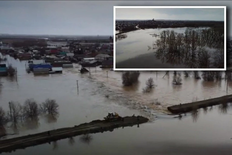 BRANA PUKLA, ORSK POD VODOM: Ovo se dešava jednom u 100 godina! (VIDEO)