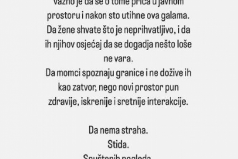 Nikolina Pišek Instagram