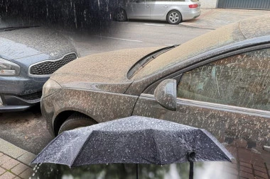 SAHARSKI PESAK STIŽE U EVROPU! Meteorolog otkrio da li prljava kiša preti Srbiji!
