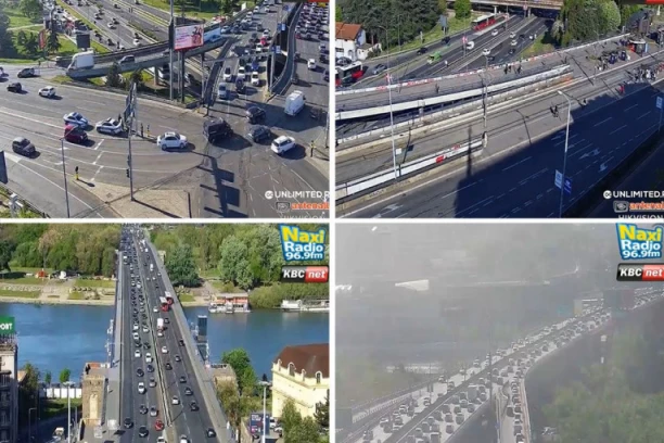 UŽASNE GUŽVE NA ULICAMA BEOGRADA! Od Medaka ka gradu SVE STOJI: Usled udesa i na ovoj deonici zastoj!