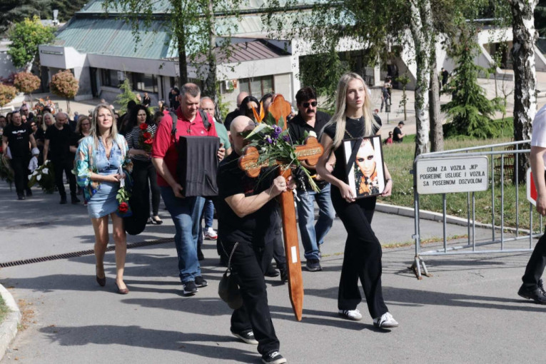 Sahrana Slađane Milošević