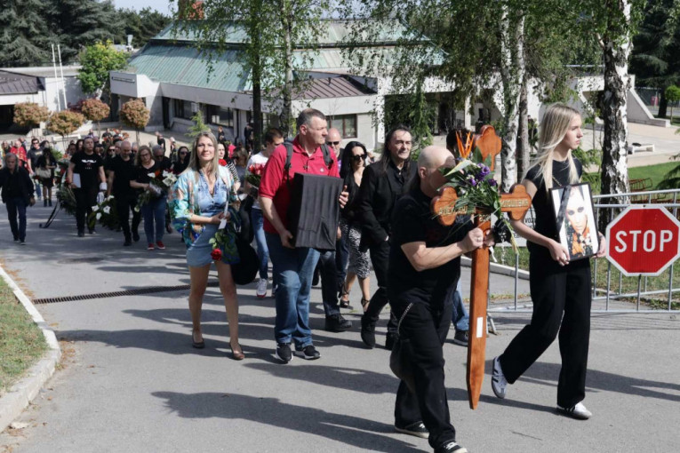 Sahrana Slađane Milošević