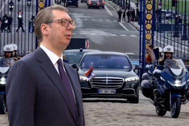 ZAUSTAVLJA GRANATE I AUTOMATSKO ORUŽJE: U kom automobilu su prevezli predsednika Aleksandra Vučića do zgrade senata?