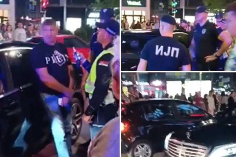 MRTAV PIJAN VOZIO CENTROM NIŠA U SUPROTNOM SMERU! Napravio haos, a onda su ga građanini opkolili! POLICIJA GA JEDVA SPASLA! (VIDEO)