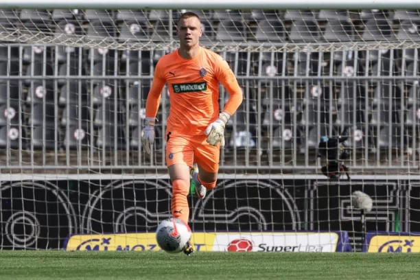 IMAM VELIKO BREME U PARTIZANU: Golman Aleksandar Jovanović otvorio dušu zbog svega što se dešava u Humskoj