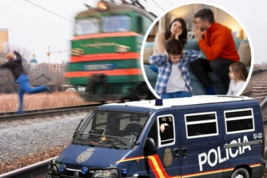 ZADAVIO ŽENU I DVOJE MALE DECE PA SE BACIO POD VOZ! Užas u Barseloni!