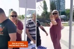 EVO KAKO SE PONAŠA SRBIJA KOJA JE PROTIV NASILJA! Napad na aktiviste SNS, udaranje, pretnje, a onda srednji prst! (VIDEO)