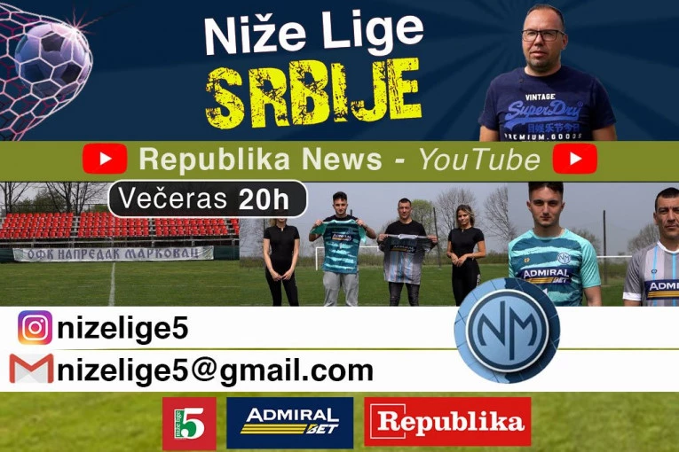 "NIŽE LIGE" S DOBITNICIMA ADMIRALBET NAGRADA U novoj sportskoj opremi