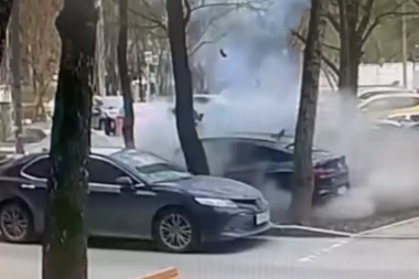 SNAŽNA EKSPLOZIJA ODJEKNULA MOSKVOM: Ukrajinci pokušali likvidaciju odbeglog agenta SBU (VIDEO)