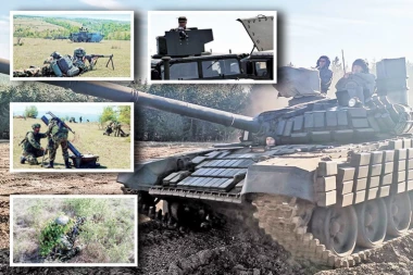 "VIHOR" GRUVA IZ SVIH ORUŽJA! Združena taktička vežba jedinica kopnene vojske!