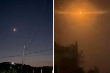 EVO KAKO IZGLEDA NEBO NAD IZRAELOM TRENUTNO! Sve se USIJALO od dronova kamikaza (FOTO+VIDEO)