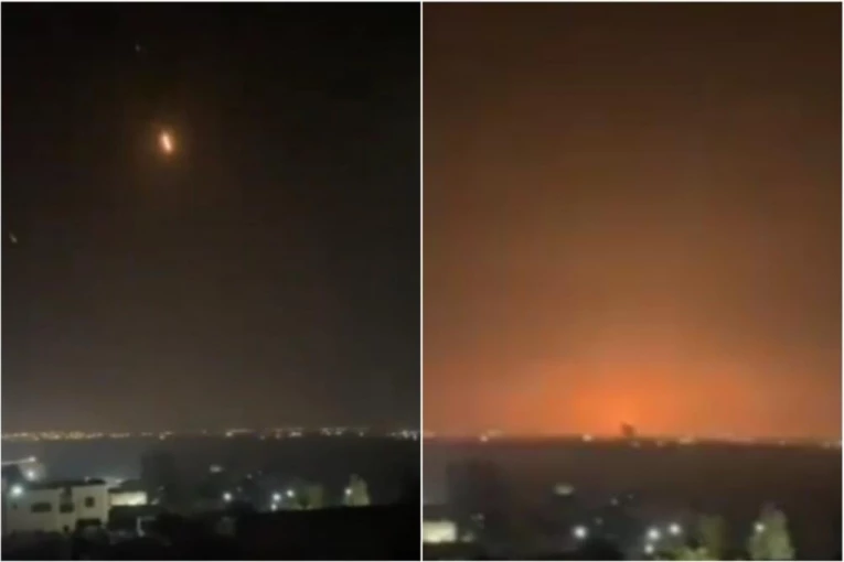IRANSKI NOVINAR OBJAVIO SNIMNAK NAPADA NA IZRAEL: "Ne postoji dron koji može da izvrši OVAKAV NAPAD" Nebo se ZACRVENELO (VIDEO)
