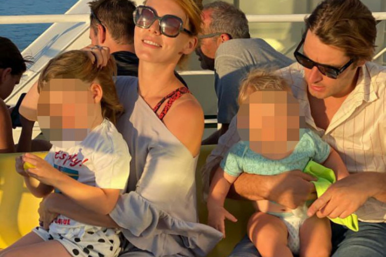 Tamara i Petar sa decom