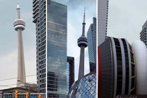 TORANJ U TORONTU PAO ZBOG ZEMLJOTRESA? Pogledajte neviđene snimke! (VIDEO)