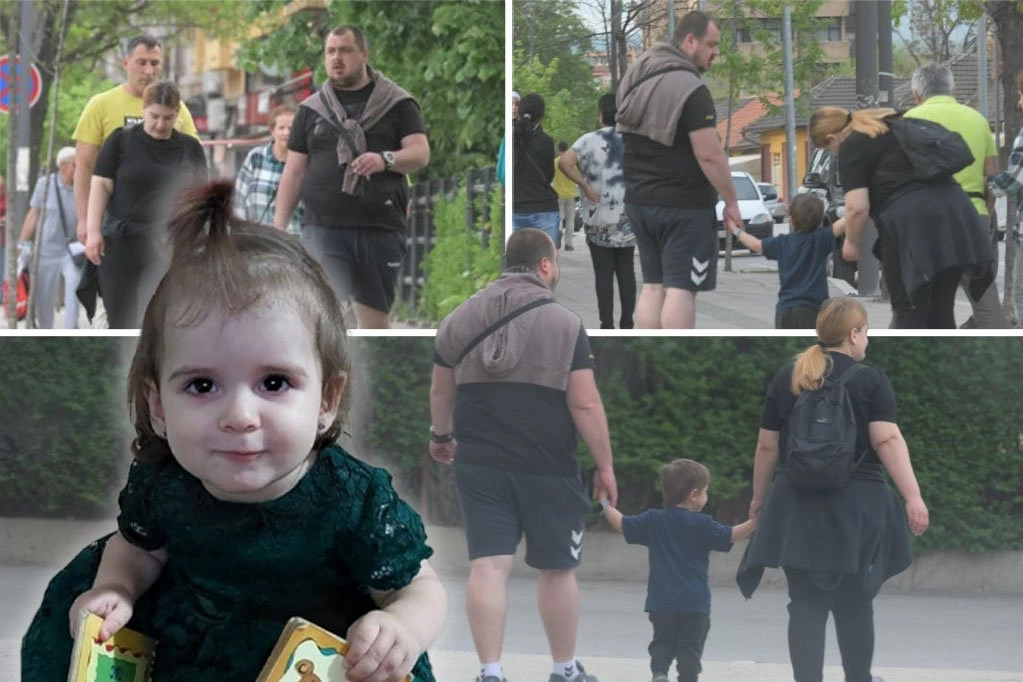 TUGA! SNIMILI SMO RODITELJE DANKE ILIĆ U ŠETNJI U CENTRU BORA: Izašli su da kupe sinu igračku, pogledajte kako izgledaju nakon velike TRAGEDIJE (VIDEO)