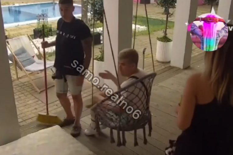 Bojana oborila Uroša na pod Elita 7 Zadruga