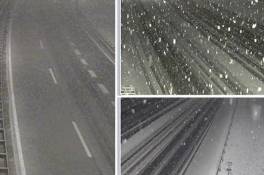 PUTEVI ŠIROM HRVATSKE ZAVEJANI! Sneg pada već satima! Na mnogim deonicama totalni haos! (FOTO)