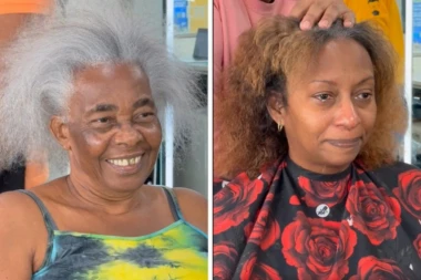 TRANSFORMACIJE O KOJIMA BRUJE DRUŠTVENE MREŽE: Rasplakala se na frizerskoj stolici, a onda je usledila promena kakvoj se nije nadala! (VIDEO)