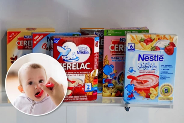 "NESTLE" PODVALA: Dodaju šećer u kašice za bebe