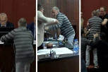 SKANDAL EPSKIH RAZMERA! Nasilje, nasrtaj i napad na predsednika Skupštine od strane Srbije protiv nasilja (VIDEO)