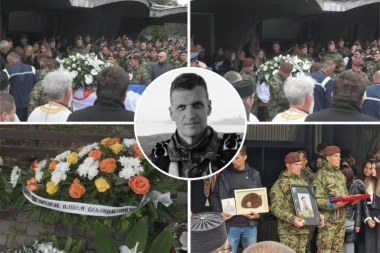 PRIČESTIO SE PRE VEŽBE I OTIŠAO U STROJ KNEZA LAZARA! Tragično nastradali vojnik sahranjen uz najveće vojne počasti! (FOTO/VIDEO)