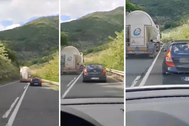 DA LI JE OVO REALNO? Šokantni snimak nepromišljene i bahate vožnje na Ibarskoj magistrali OSTAVIO SVE BEZ TEKSTA! (VIDEO)