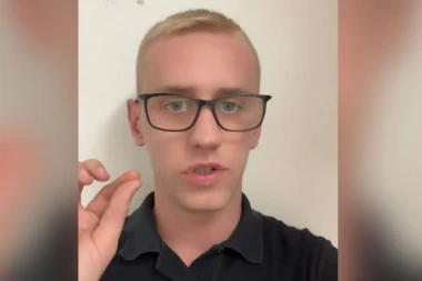 "PORUČUJEM JOJ DA ĆU JE NAĆI" Boška devojka na kiosku "PREVESLALA" usred bela dana: Dok je shvatio šta se desilo, ona već odlepršala sa novcem!  (VIDEO)