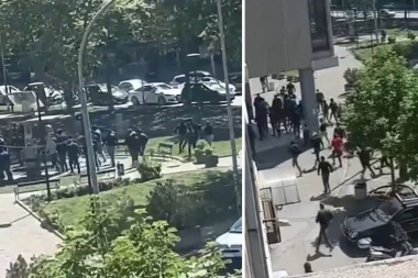 SKANDAL PRED DERBI: Brutalna tuča navijača u Beogradu, čula se i pucnjava!