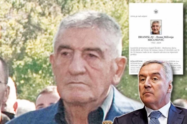 GDE TO REKA ZETA TEČE, TEČE GDE JOJ BRANO REČE! Objavljujemo kompletan izveštaj CRNOGORSKE SLUŽBE O BRANU MIĆUNOVIĆU