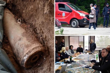 DRAMATIČNA EVAKUACIJA U NIŠU ZBOG BOMBE: Kreće uklanjanje eksplozivne naprave sa 430 kg eksploziva! (GALERIJA)