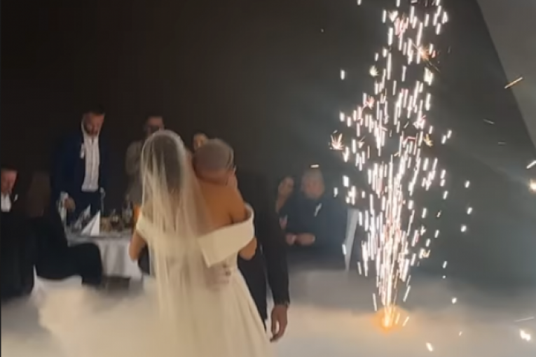 Dino Dizdarević, svadba