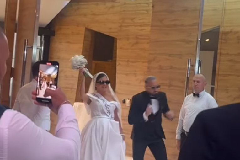 Dino Dizdarević, svadba