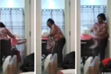 JEZIVO NASILJE! Zaposlena u domu za stare maltretirala dementnu staricu (93), pa pokušala da je zadavi! (VIDEO)