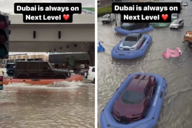 DUBAI JE ODUVEK NIVO IZNAD! NESTVARNI PRIZORI: Evo kako se prevoze skupoceni automobili (VIDEO)